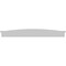 Ekena Millwork Eyebrow Architectural Grade PVC Pediment, 82"W x 10-1/2"H x 2-3/4"P PEDP082X105EYE00 - alternate 4